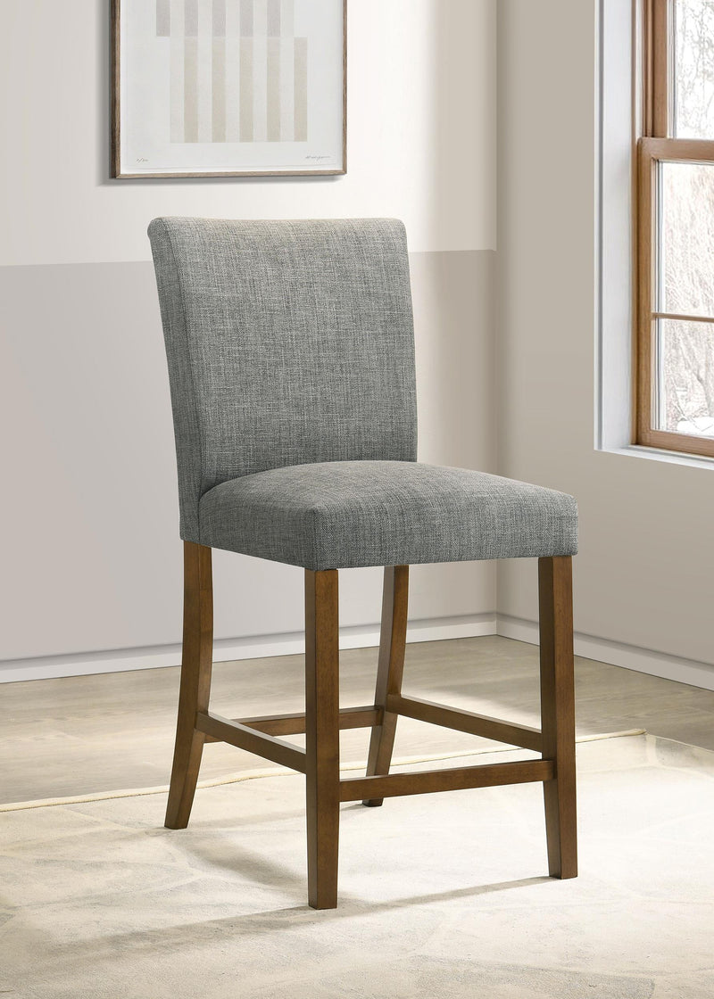 Paxton Upholstered Counter Height Dining Chair Grey (Set of 2) - 122179GRY