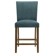 Paxton Upholstered Counter Height Dining Chair Teal Blue (Set of 2) - 122179TLB