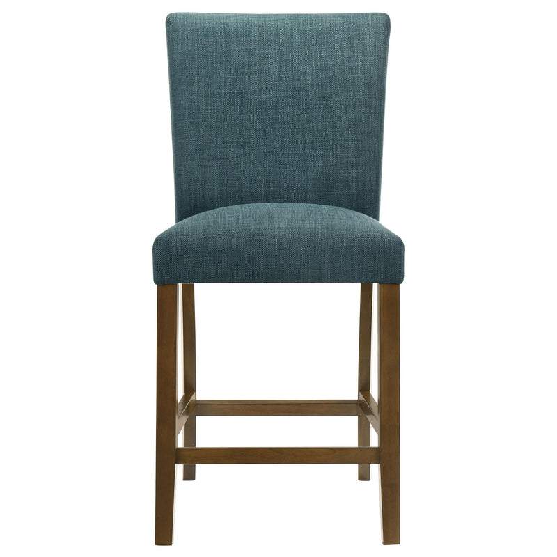 Paxton Upholstered Counter Height Dining Chair Teal Blue (Set of 2) - 122179TLB