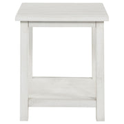 Payne 2-piece Coffee and End Table Set Distressed White - 710558-S2A