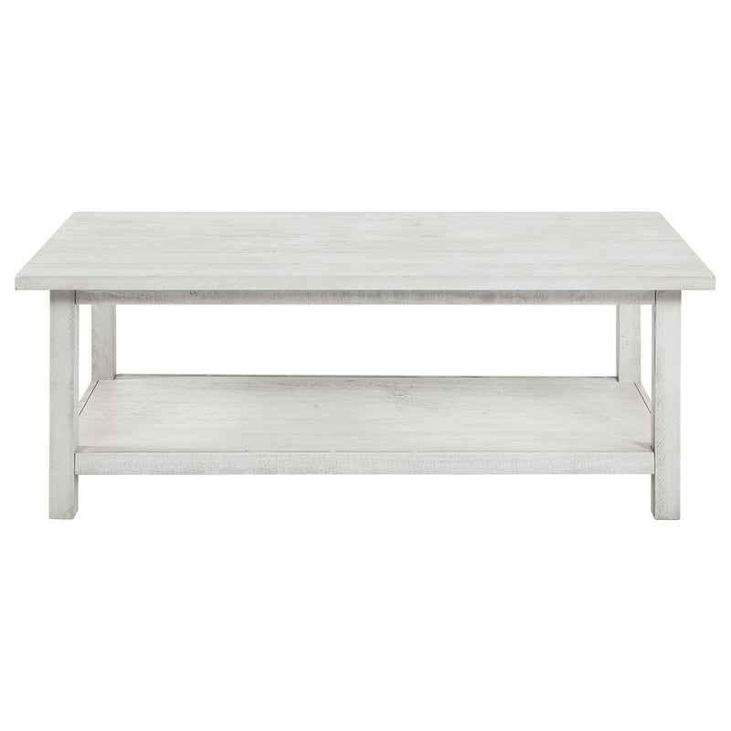 Payne 2-piece Coffee and End Table Set Distressed White - 710558-S2A