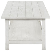 Payne 2-piece Coffee and End Table Set Distressed White - 710558-S2A