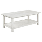 Payne 3-piece Coffee and 1-drawer End Table Set White - 710558-S3