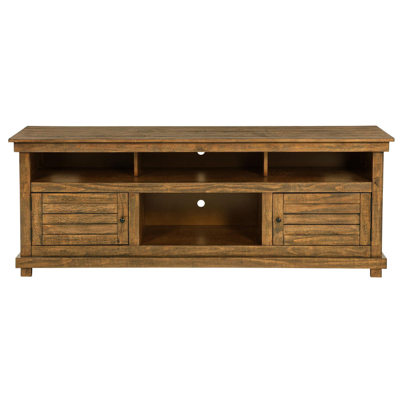 Payne 70-inch TV Stand Media Console Distressed Brown - 710043