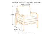 Peacemaker Brown Accent Chair - Lara FurnitureAccent Chair