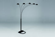 Peacock Arc Black 82" Floor Lamp - Lara FurnitureFloor Lamps