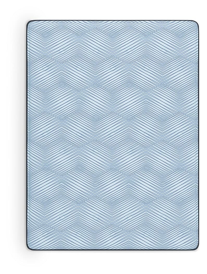 Peak 2.0 10 Hybrid Light Blue Full Mattress - M20221
