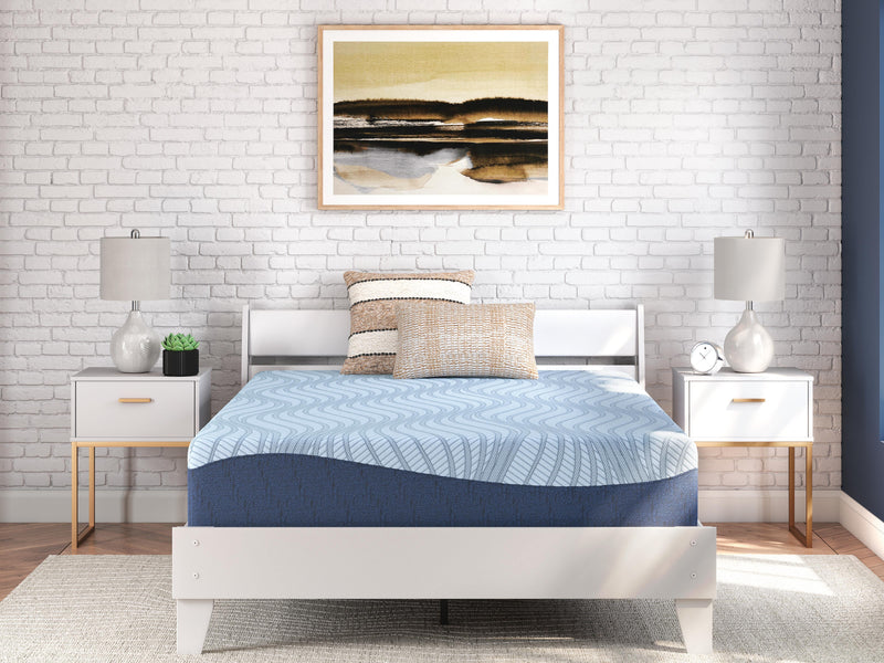 Peak 2.0 12 Memory Foam Light Blue Full Mattress - M20621