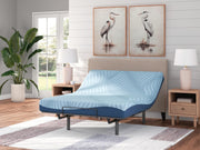 Peak 2.0 8 Memory Foam Light Blue California King Mattress - M20451