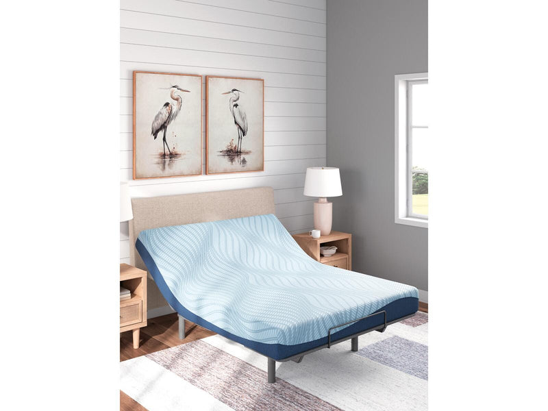 Peak 2.0 8 Memory Foam Light Blue California King Mattress - M20451