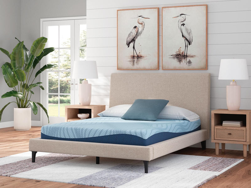 Peak 2.0 8 Memory Foam Light Blue King Mattress - M20441
