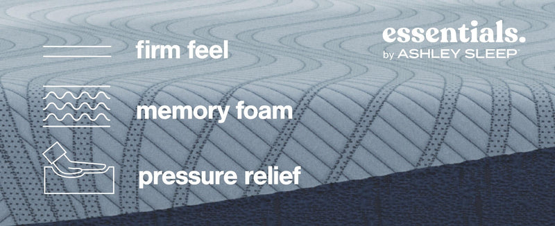 Peak 2.0 8 Memory Foam Light Blue King Mattress - M20441