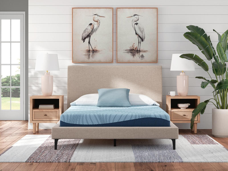 Peak 2.0 8 Memory Foam Light Blue King Mattress - M20441