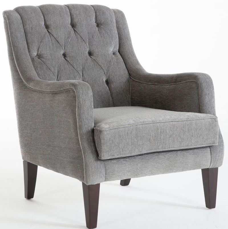 Pearle Accent Armchair (Pearle Grey) - Lara FurnitureLiving Room Chair