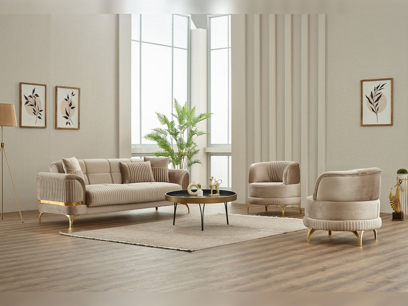 Pedro Chair in Grey - 200-SIM-PED-VELVET412-B