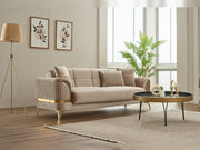 Pedro Convertible Sofa in Beige - 200-SIM-PED-VELVET260-3
