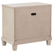 Pembroke 2-drawer Nightstand Bedside Table Washed Oak - 215922