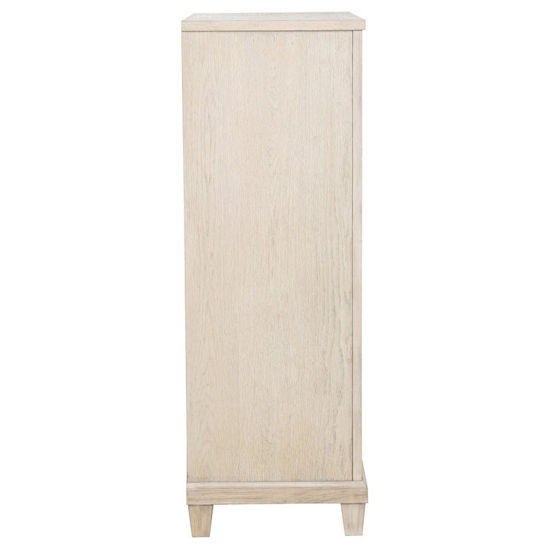 Pembroke 5-drawer Chest of Drawers Washed Oak - 215925