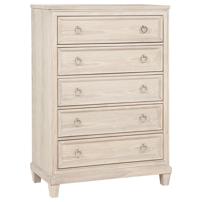 Pembroke 5-piece Eastern King Bedroom Set Washed Oak - 215921KE-S5
