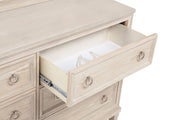 Pembroke 6-drawer Bedroom Dresser Cabinet Washed Oak - 215923
