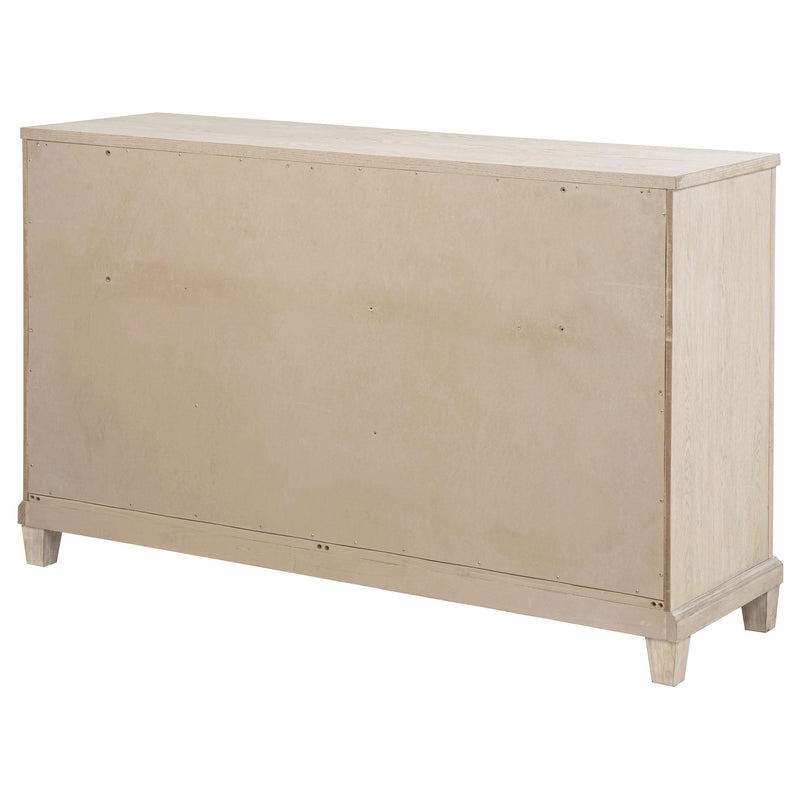 Pembroke 6-drawer Bedroom Dresser Cabinet Washed Oak - 215923