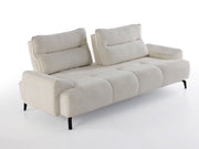 Peonya Convertible Sofa - With Leg in Cream - 200-ZEN-PEO-CRE-L-3