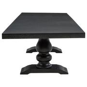 Phelps 7-piece Rectangular Dining Table Set Distressed Noir - 121231-S7C