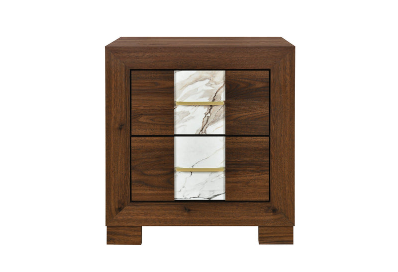 Phoebe Brown Nightstand - PHOEBE-BROWN-NS