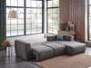 Picasso Sectional (Oscar Gray) 5 Pieces - Gate FurnitureSleeper Sectional