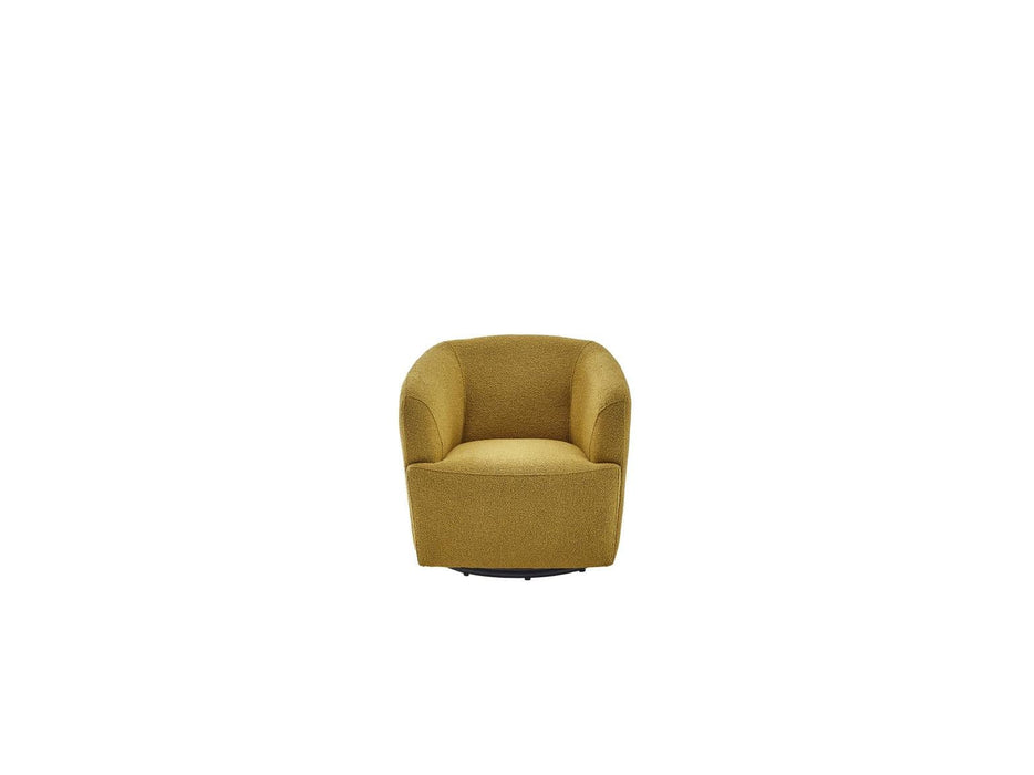 Picasso Swivel Chair (Oscar Mustard) - Gate FurnitureLiving Room Chair