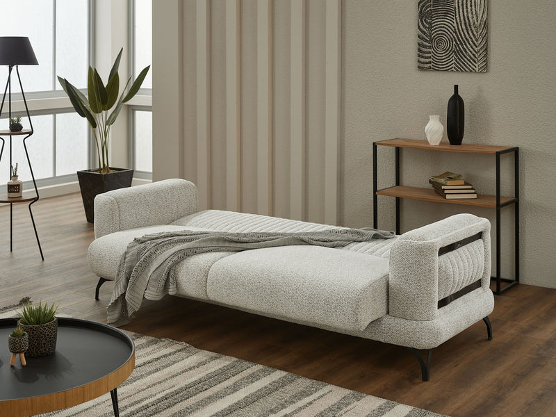 Pierra Convertible Loveseat in Brown - 200-SIM-PIE-CALVE010-2