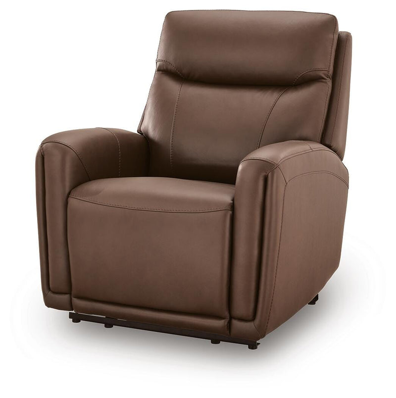 Pincara Umber Power AutoGlide Recliner with Audio System - PCU1380242A