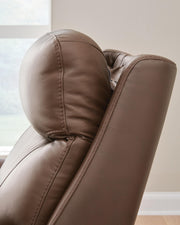 Pincara Umber Power AutoGlide Recliner with Audio System - PCU1380242A