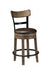 Pinnadel Light Brown Counter Height Bar Stool - Gate FurnitureBarstool