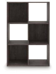 Piperton Charcoal Six Cube Organizer - EA5514-3X2