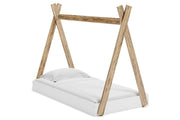 Piperton Two - tone Twin Tent Complete Bed in Box - Lara FurnitureTwin Bed