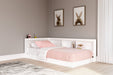 Piperton White Twin Bookcase Storage Bed - Gate FurnitureTwin Bed
