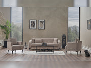Pirlanta Convertible Sofa in Beige - 200-SER-PIR-SOFT04-3