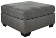 Pitkin Oversized Accent Ottoman - Gate FurnitureOttoman