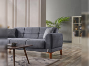 Platin 3-pieces (Sofa & Loveseat & Chair) Livingroom in Beige - 200-ELIF-PLA-A401-321