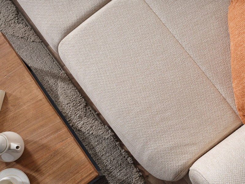 Platin 3-pieces (Sofa & Loveseat & Chair) Livingroom in Beige - Brick - 200-ELIF-PLA-A403-321