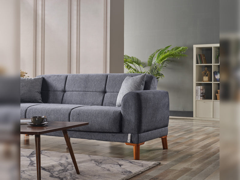 Platin 3-pieces (Sofa & Loveseat & Chair) Livingroom in Beige - Brick - 200-ELIF-PLA-A403-321