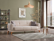 Platin 3-pieces (Sofa & Loveseat & Chair) Livingroom in Beige - Brick - 200-ELIF-PLA-A403-321