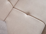 Platin Convertible Loveseat in Anthracite - 200-ELIF-PLA-A402-2