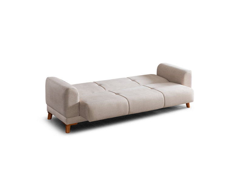 Platin Convertible Loveseat in Anthracite - 200-ELIF-PLA-A402-2