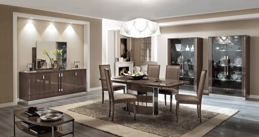 Platinum Slim Dining Set - Lara FurnitureDining Room Set