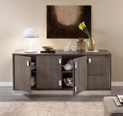 Platinum Slim Dining Set - Lara FurnitureDining Room Set