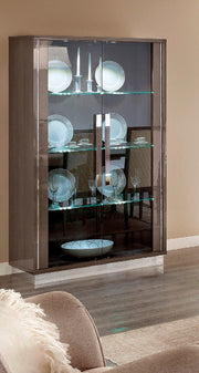Platinum Slim Dining Set - Lara FurnitureDining Room Set