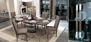 Platinum Slim Dining Table - Lara FurnitureDining Table