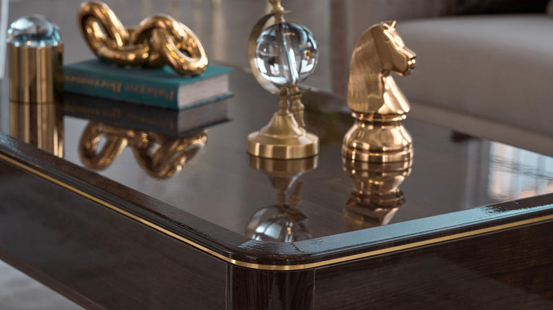 Plaza Coffee Table (Plaza Walnut) - Lara FurnitureCoffee Table